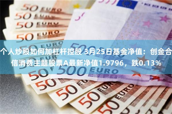 个人炒股如何加杠杆控股 3月25日基金净值：创金合信消费主题股票A最新净值1.9796，跌0.13%